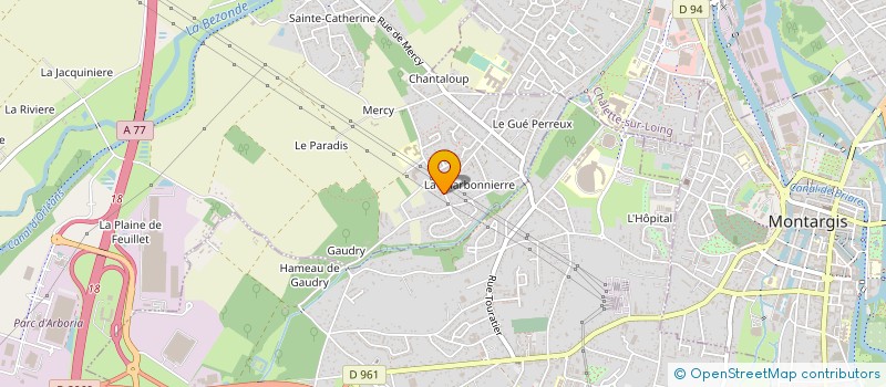 localisation de l'entreprise MONSIEUR RICHARD MELION à PANNES