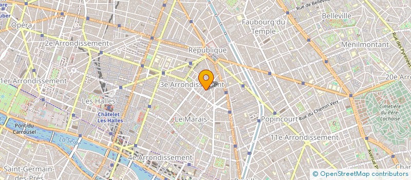 localisation de l'entreprise MONSIEUR RICHARD MELKI à PARIS