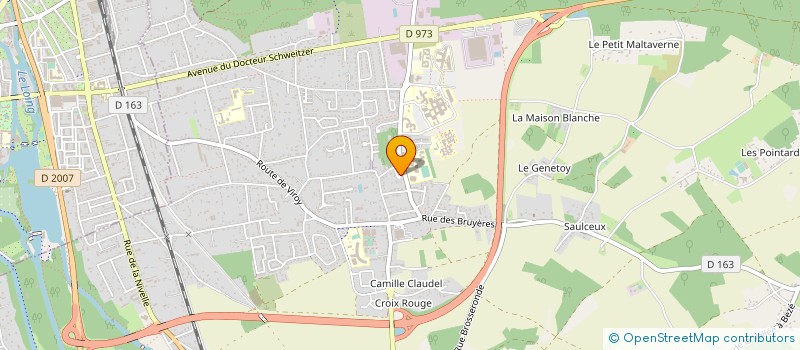 localisation de l'entreprise MONSIEUR RICHARD MERCATI à AMILLY