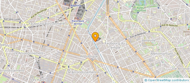 localisation de l'entreprise MONSIEUR RICHARD MERCIER  PARIS