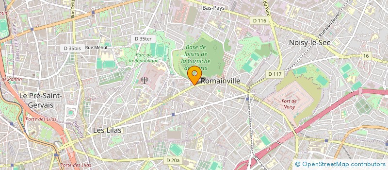 localisation de l'entreprise MONSIEUR RICHARD MERIL à ROMAINVILLE
