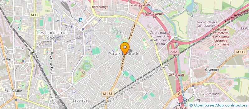 localisation de l'entreprise MONSIEUR RICHARD MIAILHES à TOULOUSE