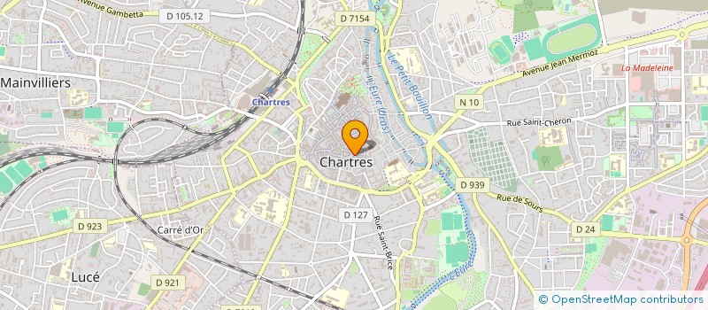 localisation de l'entreprise MONSIEUR RICHARD MICHEL à CHARTRES