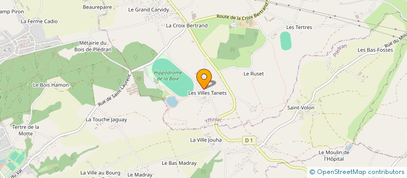 localisation de l'entreprise MONSIEUR RICHARD MICHEL  YFFINIAC