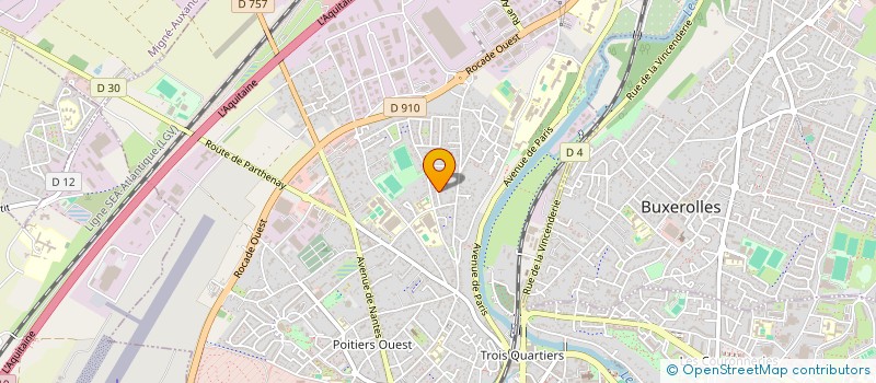 localisation de l'entreprise MONSIEUR RICHARD MINAUD  POITIERS