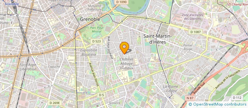 localisation de l'entreprise MONSIEUR RICHARD MOLLI BOULOCK à GRENOBLE