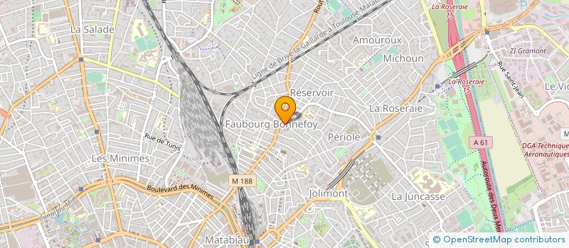 localisation de l'entreprise MONSIEUR RICHARD MONASSE à TOULOUSE