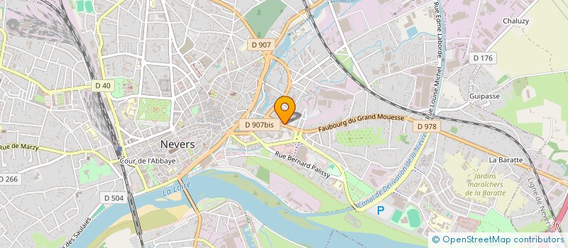 localisation de l'entreprise MONSIEUR RICHARD MONNIOT à NEVERS