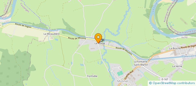 localisation de l'entreprise MONSIEUR RICHARD MONTFAUCON  MOLINET