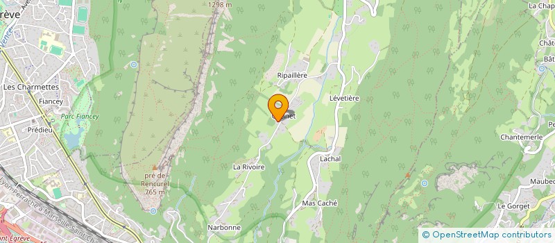 localisation de l'entreprise MONSIEUR RICHARD MONVOISIN  SAINT-MARTIN-LE-VINOUX