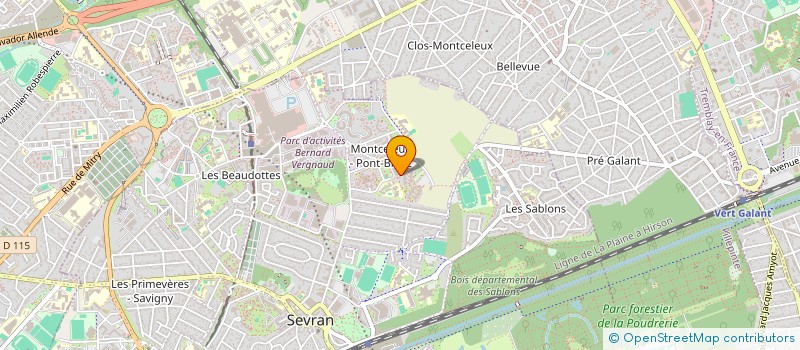 localisation de l'entreprise MONSIEUR RICHARD MORENTIN à LA FERTE-SOUS-JOUARRE