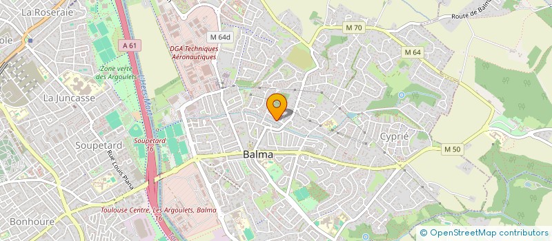 localisation de l'entreprise MONSIEUR RICHARD MORITZ  BALMA