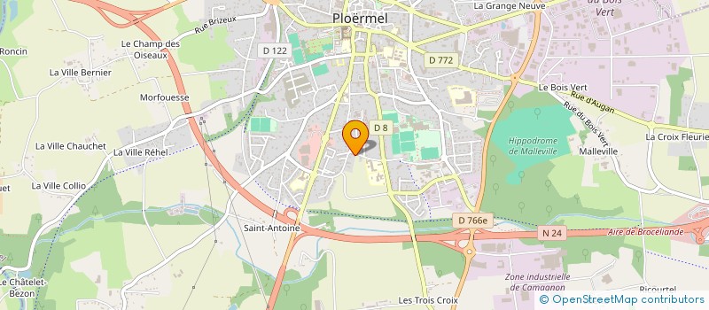 localisation de l'entreprise MONSIEUR RICHARD MORIUSER à PLOERMEL