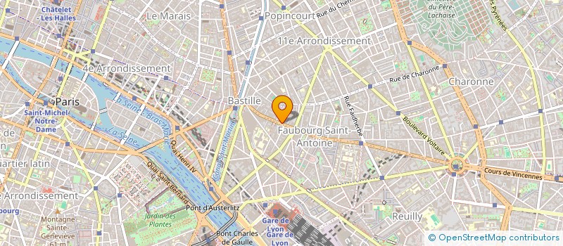 localisation de l'entreprise MONSIEUR RICHARD MOTHES  PARIS 11