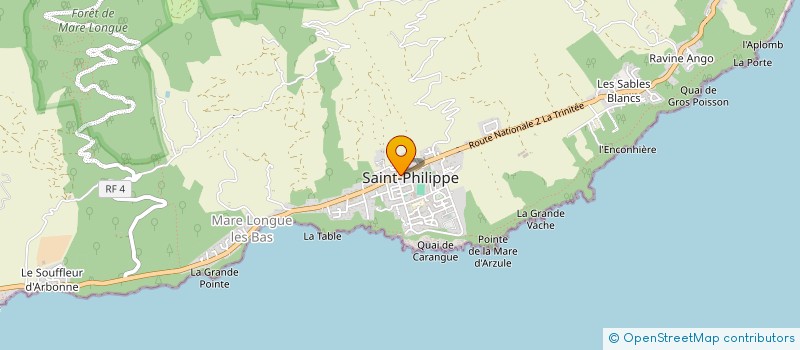 localisation de l'entreprise MONSIEUR RICHARD MOULINA  SAINT-PHILIPPE