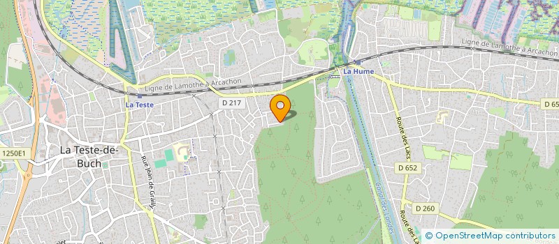 localisation de l'entreprise MONSIEUR RICHARD MOUREAU  LA TESTE-DE-BUCH