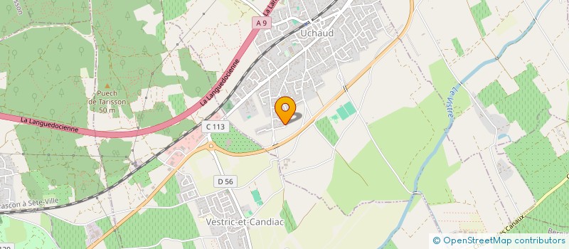 localisation de l'entreprise MONSIEUR RICHARD MOURGUE  UCHAUD