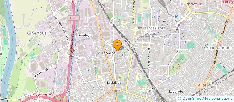 localisation de l'entreprise MONSIEUR RICHARD MUKIANDI  TOULOUSE