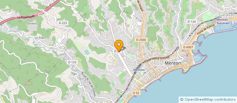 localisation de l'entreprise MONSIEUR RICHARD NACCI à MENTON