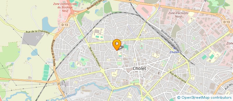 localisation de l'entreprise MONSIEUR RICHARD NAVARRO à CHOLET
