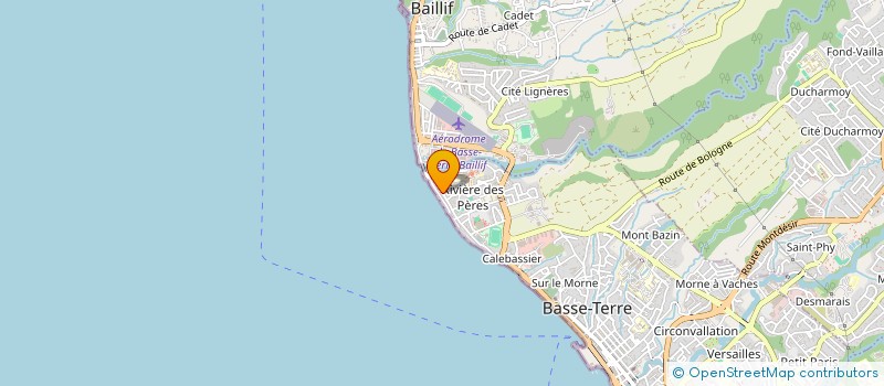 localisation de l'entreprise MONSIEUR RICHARD NELSON  BASSE-TERRE