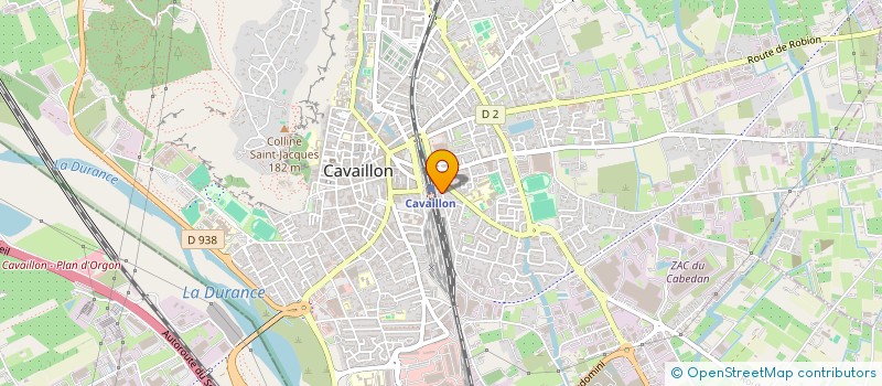 localisation de l'entreprise MONSIEUR RICHARD NICOLAS  CAVAILLON