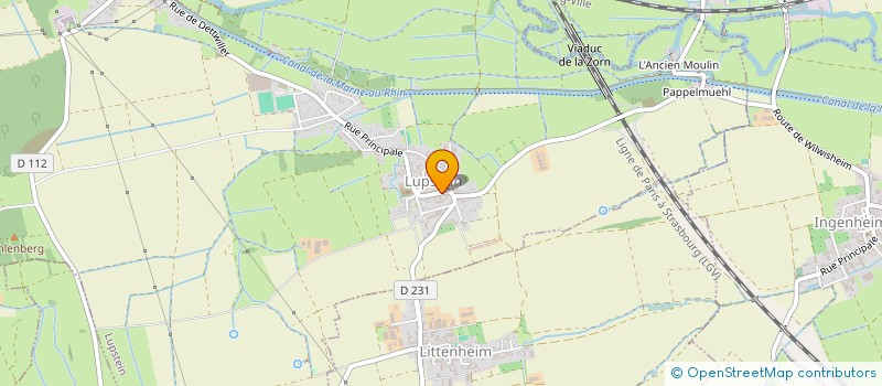 localisation de l'entreprise MONSIEUR RICHARD NONNENMACHER  LUPSTEIN