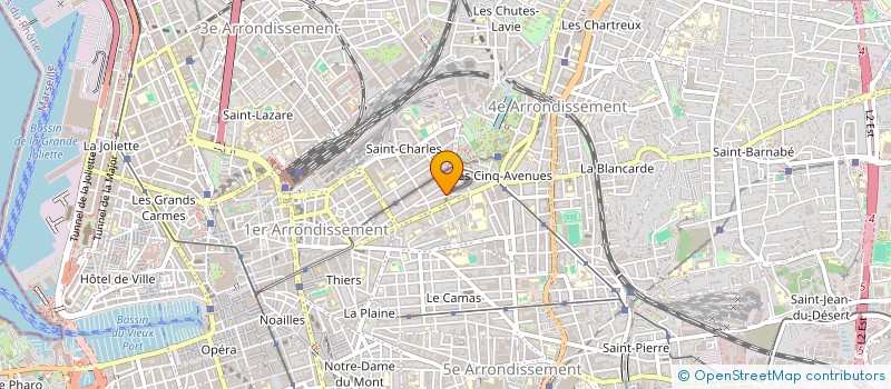localisation de l'entreprise MONSIEUR RICHARD NORBERT JUSTIN à MARSEILLE