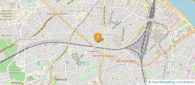 localisation de l'entreprise MONSIEUR RICHARD NOURRY à BORDEAUX