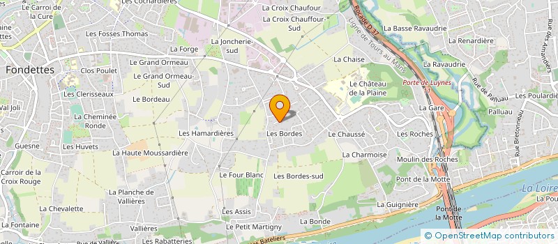 localisation de l'entreprise MONSIEUR RICHARD OGDEN à FONDETTES