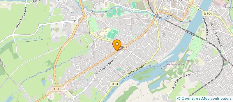 localisation de l'entreprise MONSIEUR RICHARD OHANNESSIAN  ROANNE