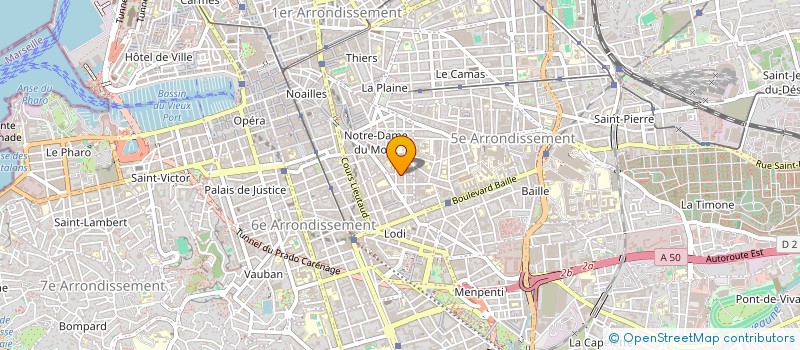 localisation de l'entreprise MONSIEUR RICHARD PAOLI à MARSEILLE
