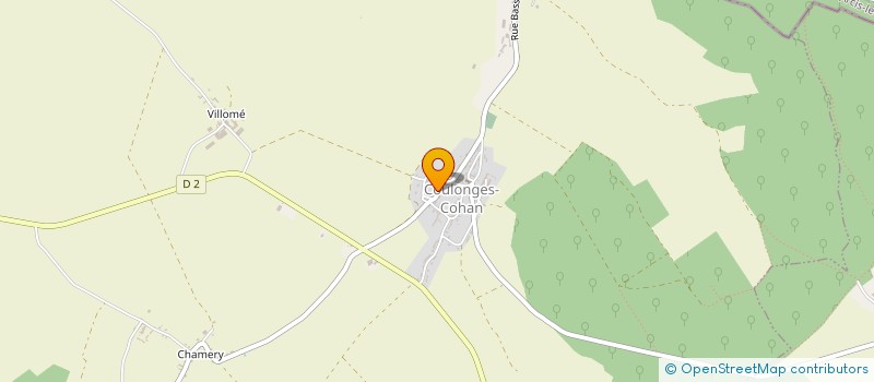 localisation de l'entreprise MONSIEUR RICHARD PASCAU  COULONGES-COHAN