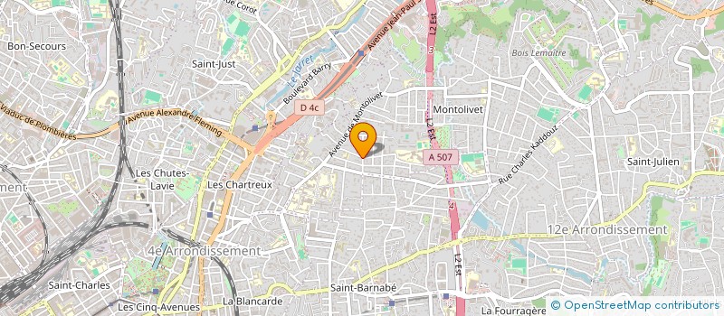 localisation de l'entreprise MONSIEUR RICHARD PASTORE à MARSEILLE