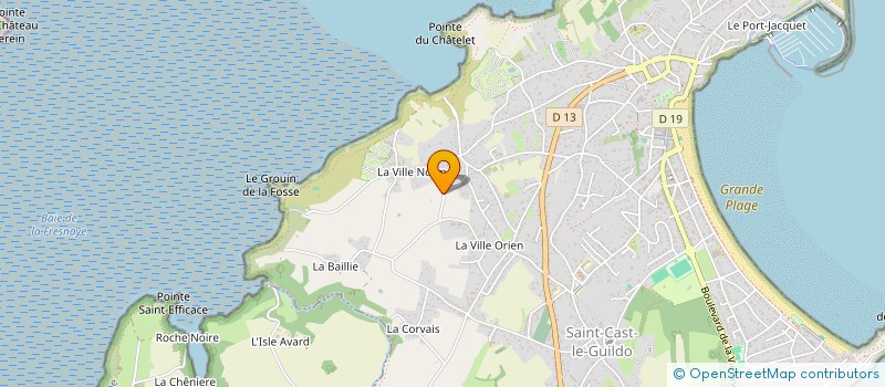 localisation de l'entreprise MONSIEUR RICHARD PAUTROT  SAINT-CAST-LE-GUILDO