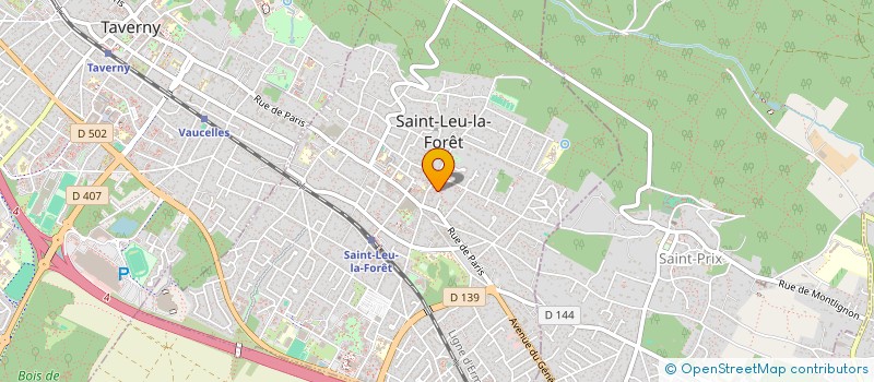 localisation de l'entreprise MONSIEUR RICHARD PERET à SAINT-LEU-LA-FORET