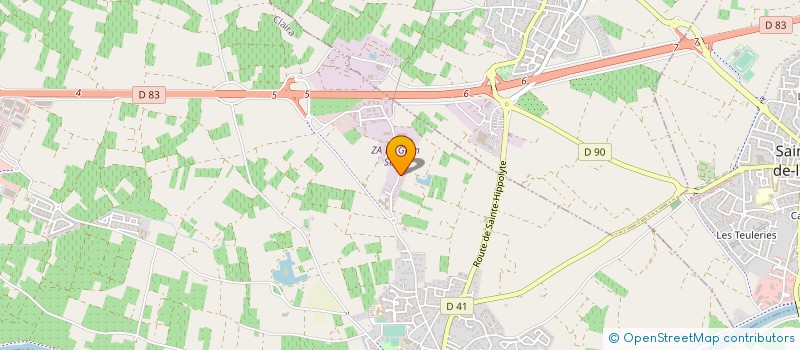 localisation de l'entreprise MONSIEUR RICHARD PEREZ  CLAIRA