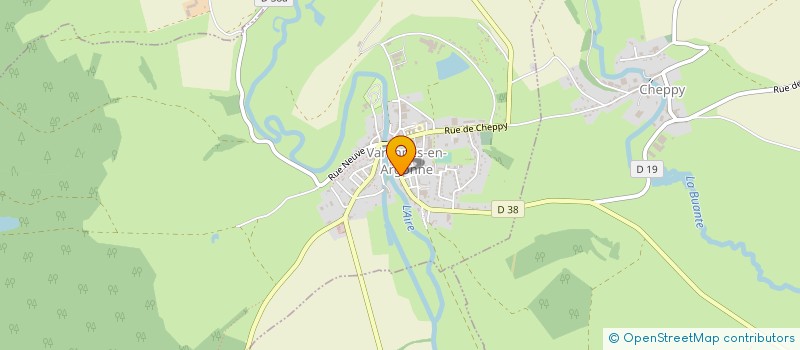 localisation de l'entreprise MONSIEUR RICHARD PERINET à VARENNES-EN-ARGONNE
