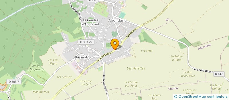 localisation de l'entreprise MONSIEUR RICHARD PERRET à LA CHAUSSEE D IVRY