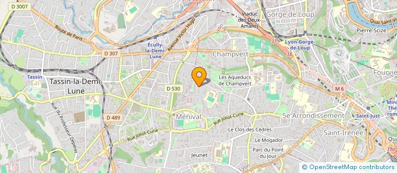 localisation de l'entreprise MONSIEUR RICHARD PERRIER  LYON