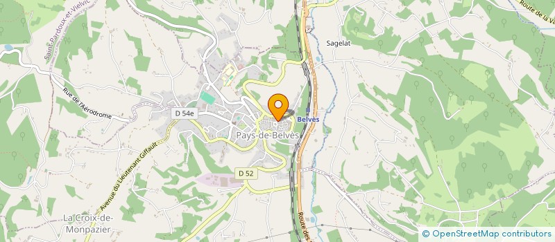 localisation de l'entreprise MONSIEUR RICHARD PERRIER  DAGLAN