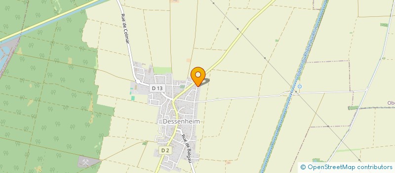 localisation de l'entreprise MONSIEUR RICHARD PERRIN  DESSENHEIM