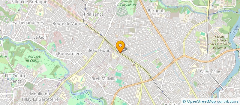 localisation de l'entreprise MONSIEUR RICHARD PESTOUR à NANTES