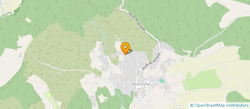 localisation de l'entreprise MONSIEUR RICHARD PETIT  REILLANNE