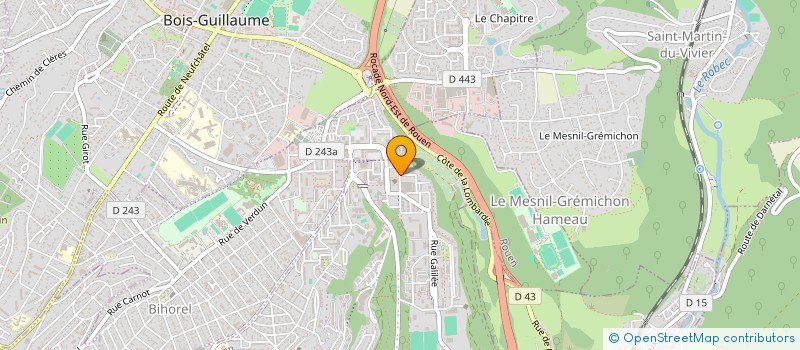 localisation de l'entreprise MONSIEUR RICHARD PETIT à ROUEN