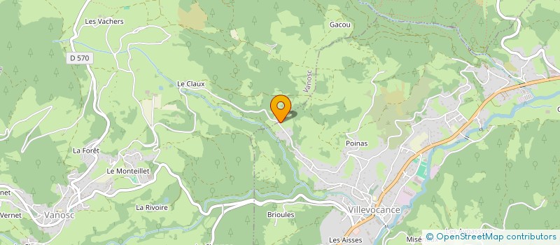 localisation de l'entreprise MONSIEUR RICHARD PETIT  VILLEVOCANCE