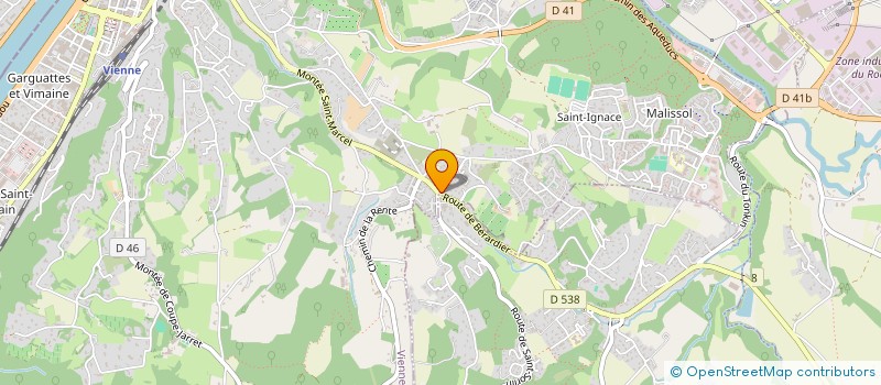 localisation de l'entreprise MONSIEUR RICHARD PEYRE  JARDIN