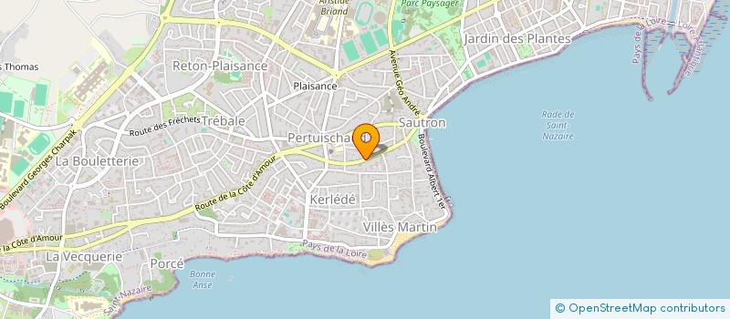 localisation de l'entreprise MONSIEUR RICHARD PIGET  SAINT-NAZAIRE