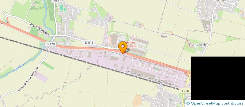 localisation de l'entreprise MONSIEUR RICHARD PINCON  ROTS