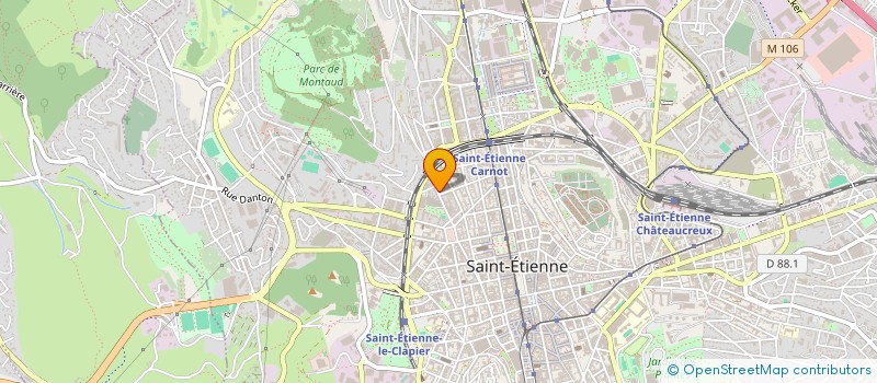 localisation de l'entreprise MONSIEUR RICHARD PINDER  SAINT-ETIENNE